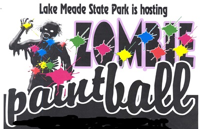 Meade State Park Annual Zombie Paintball Event
